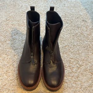 Vince Brown Boots. Brand new